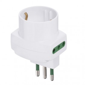 Adaptateur Vimar décalé vertical S11+2P11 00313.B