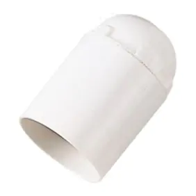 Porte-lampe Master lisse E27 blanc 00504
