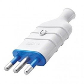 Gewiss gerader Schutzkontakt-Stecker 10A klein...