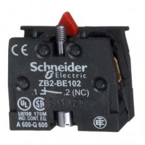 Telemecanique Contacto adicional frontal 1NC...