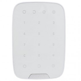 Wireless keyboard and touch AJAX White AJ-KEYPAD-W