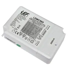 Alimentatore LED multicorrente LEF 33,6-60W...