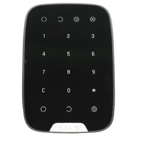 Wireless and touch keyboard AJAX Black KEYPAD-B
