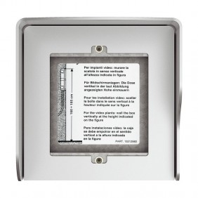 Bticino Unterputzkasten 1 Modul mit Regendach...