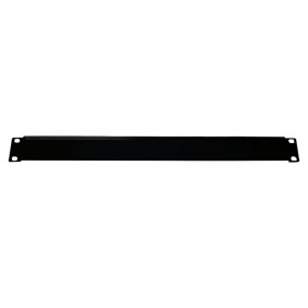 Item Blind rack panel 19 1 unit black color 20321N