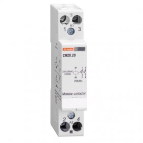 Lovato modular contactor 20A AC1 2NO 24VAC/DC 1...
