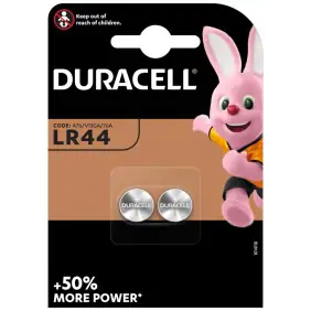 Batteria alcaline Duracell LR44 1,5V per...