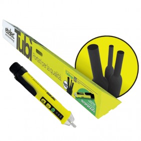 Kit 20 Etelec Black Heat Shrink Tubing in Bars...