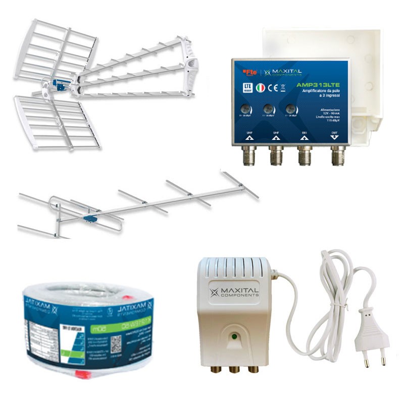 Scopri Il Kit Antenna TV Digitale Terrestre Completo Per Un - Foto 4