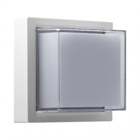 Plafonnier à LED Century Pura Square 10W 3000K...