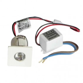 Spot encastré LED Poliplast Egle 1X1W 3000K...