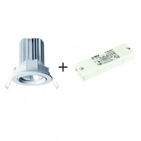 10W 4000K 40° LED Side Recessed Spotlight with...