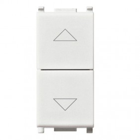 Vimar Plana bouton double emboîté 14062