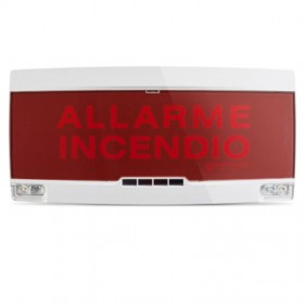 Panneau optique acoustique incendie...