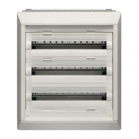 Hager Vega D Placa empotrada de 72 módulos sin...