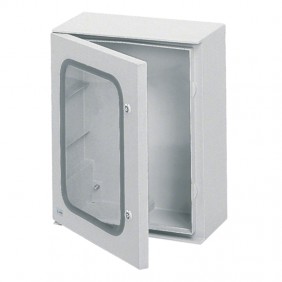 Hager Orion Plus 65X40X20 Puerta de cristal de...