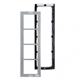 Urmet module holder frame with frame for 4...