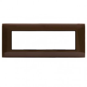 Ave plaque YOUNG44 couleur havane 7 places...