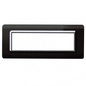 Ave placa de tecnopolímero Sistema 44 negro...