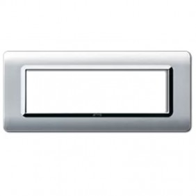 Placca Ave Tecnopolimero Sistema 44 Alluminio...