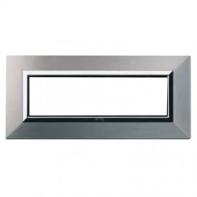 Placa de Ave Zama Sistema 44 metal 7 módulos...