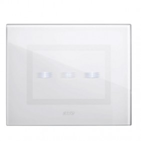 Ave Touch Glass Plate 3 modules for 3 concealed...