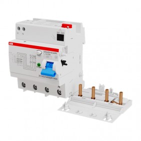 Bloqueo diferencial Abb DDA204 40A 4 Polos 30mA...