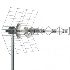 Fracarro BLU5HD 5G biconical antenna with 5 UHF...