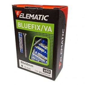 Tapón Elematic Bluefix/va 8x50mm 50 piezas 565541