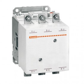Lovato three-pole contactor 265A coil 110-125V...