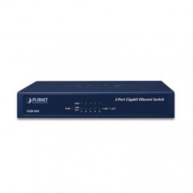 Verteiler 4 Power Gigabit Ethernet 5 Ports...