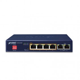 Switch 4Power 4 Porte 10/100/1000T 802.3at PoE...