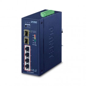 4Power Switch 4 Ports 10/100/1000T 802.3at PoE...