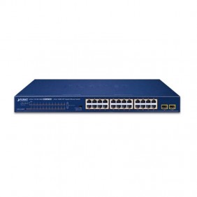 4Power 24-port 10/100/1000T 802.3at PoE Switch...