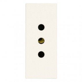 Vimar Linea Steckdose 10A 2P+E P11 Weiß 30201.B