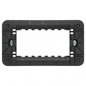 Support Vimar série Linea 4 Modules avec vis 30614