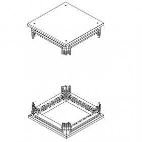 Kit di base e testata Bticino per armadi HDX...