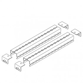 Profilato a U Bticino MAS per quadri HDX 350mm...