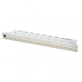 Fanton Patch Panel 24 Ports UTP Cat 6 1U Gray...