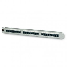 Fanton Patch Panel 24 Ports UTP Cat 5e Gray 23422