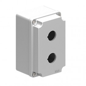 Custodia Lovato in metallo grigio IP67 per 2...