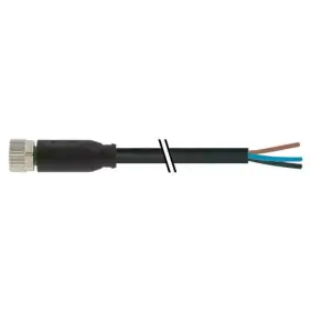 Murr M8 female connector 0° with cable 4P 4A...
