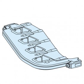 Supporto sbarre Schneider Linergy verticali sul...