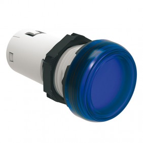 Lovato Monoblock Blue LED Indicator Light 24V...