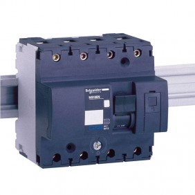 Schneider Circuit Breaker NG125N 4P 100A 25KA D...