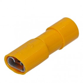 Cembre yellow female terminals 6.35x0.8mm 100...