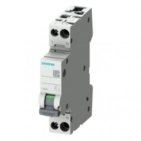 Disjoncteur magnétothermique Siemens 20A 1P+N...