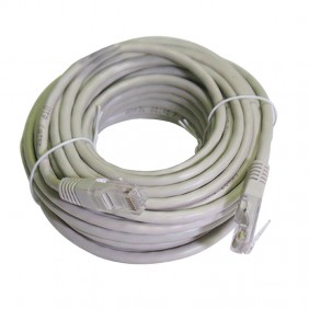 Cavetto Lan Melchioni CAT5E UTP 10 Metri grigio...