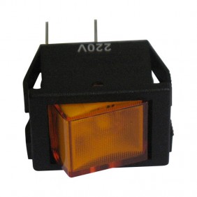 Melchioni luminous two-pole orange ON-OFF...