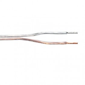 Melchioni Transparent Flat Cable MKC 2x150 100...
